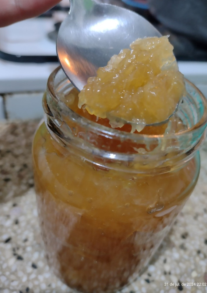 Una foto de Mermelada de pomelo y manzana