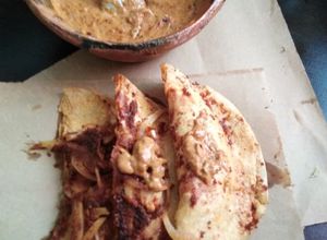 Una foto de Tacos de canasta caseros