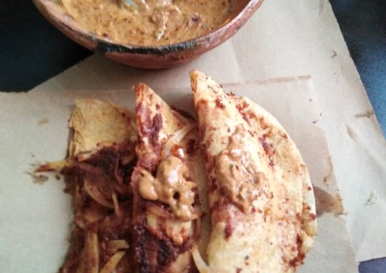 Tacos de canasta caseros