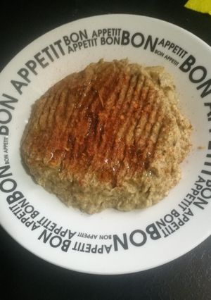 Una foto de Baba ganoush