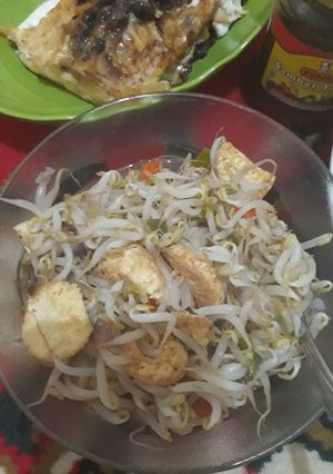 Foto resep Tumis tauge tofu