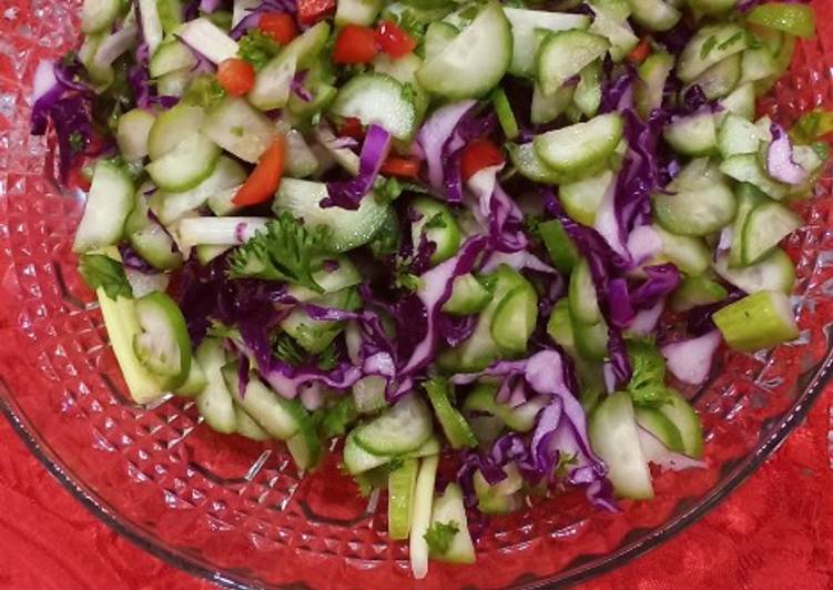 Resep Fresh salad tunisian Anti Gagal