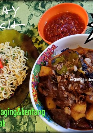 Foto resep Tongseng Daging Sapi & Kentang