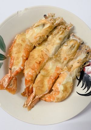 รูปของ กุ้งย่างชีส
