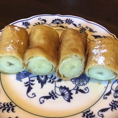 California Farm Banana Egg Rolls A picture of California Farm Banana Egg Rolls.