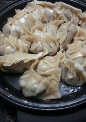 Una foto de Dumplings chinos