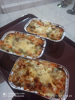 Foto resep Nasi mentega teriyaki melt cheese