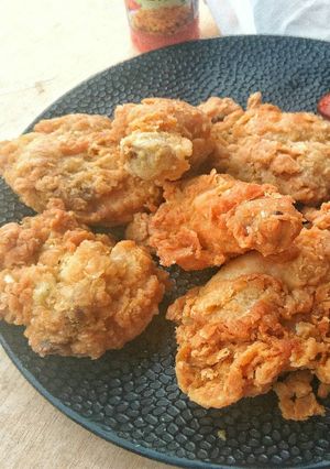 Foto resep Ayam goreng crispy simpel