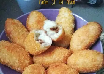 Masakan Populer Roti Goreng Panir SP isi Abon Gula pasir Enak Sempurna