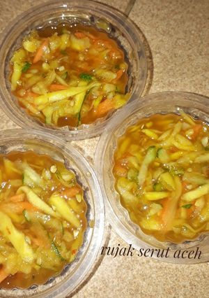 Foto resep Rujak serut aceh