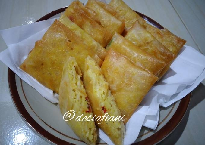 Martabak telor mini mie makaroni