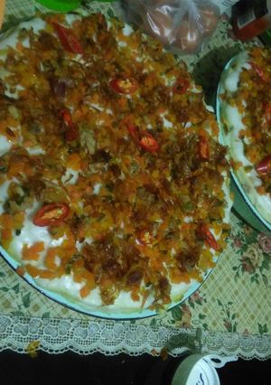Foto resep Mentu atau pizza madura, jajanan madura