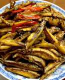 Cá cơm khô rim mặn ngọt