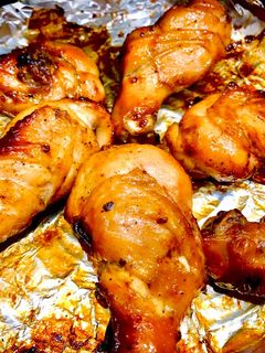 Hình của món Đùi gà nướng nước mắm.