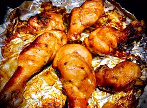 Hình của món Đùi gà nướng nước mắm.