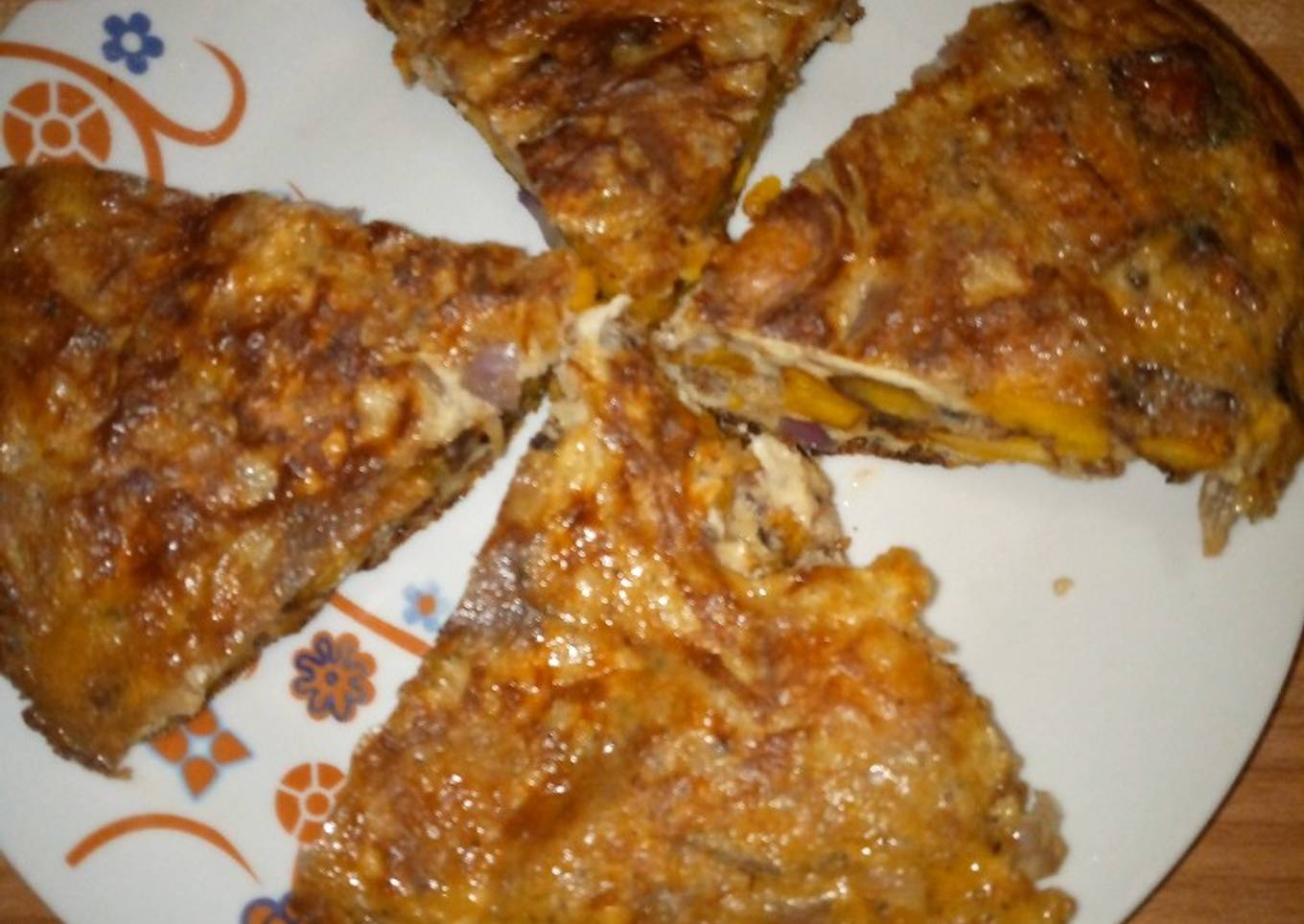 Plantain frittata