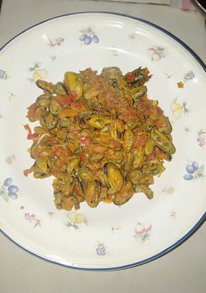 Foto resep Tumis kerang dara