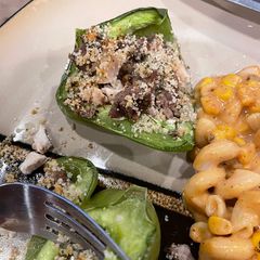 A picture of Stuffed peppers.