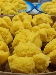 Foto resep Bolu kukus mekar labu kuning