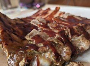 Foto principal de Costillas al horno a la BBQ (precocidas en olla express)