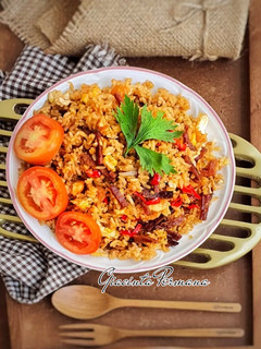 Foto resep Nasi goreng dendeng sapi
