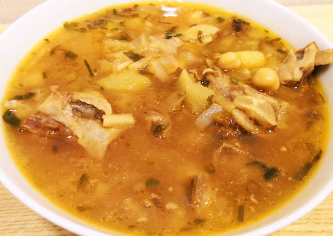 Шурпа с нутом рецепт – Таджикская кухня: Супы. «Еда»