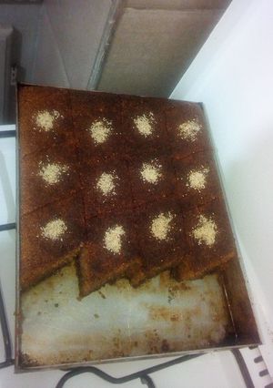 صورة لوصفة حلوى السميد 😋😋😋