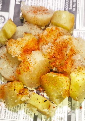 A picture of Street Style ShakerKandi (roasted sweet potato on Tawa).