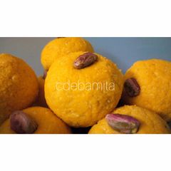 A picture of Mango Sandesh.