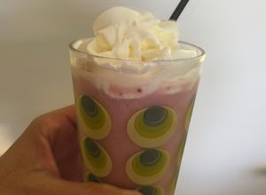Una foto de Frappe Fresa Keto