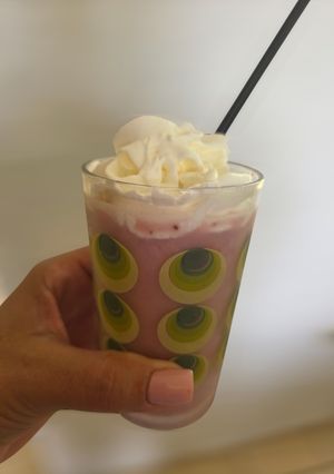 Una foto de Frappe Fresa Keto