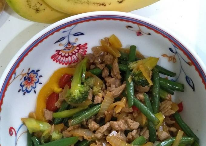 Resep 54. Beef Meat and Vegies Saute, Lezat Sekali
