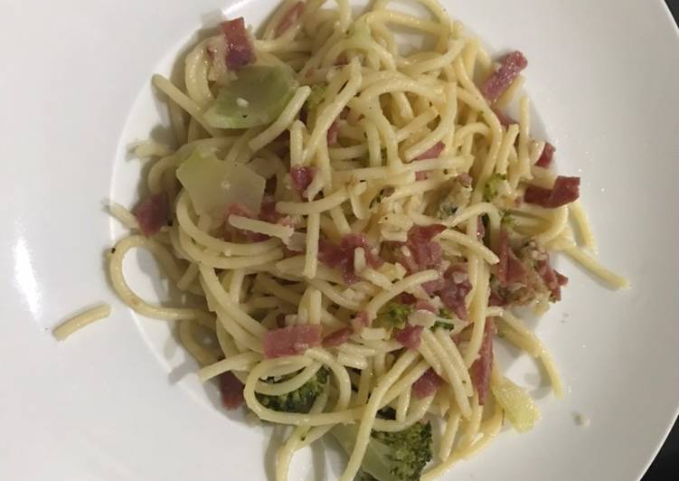 Spaghetti Brokoli Aglio Olio