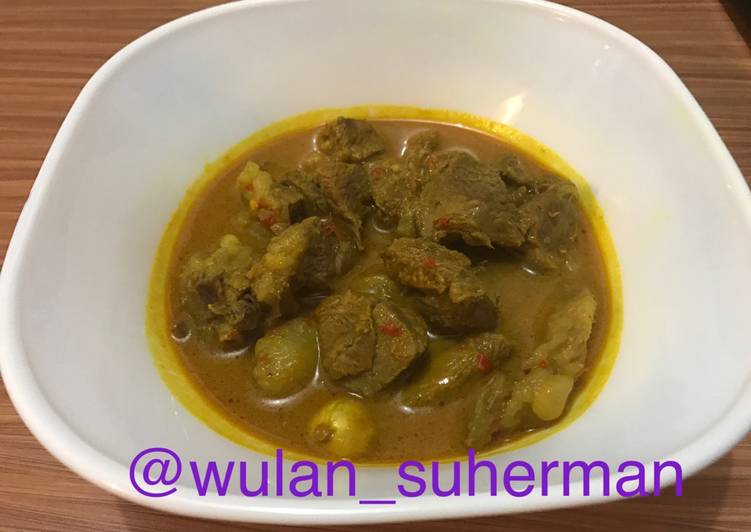 Gulai Kambing Simple