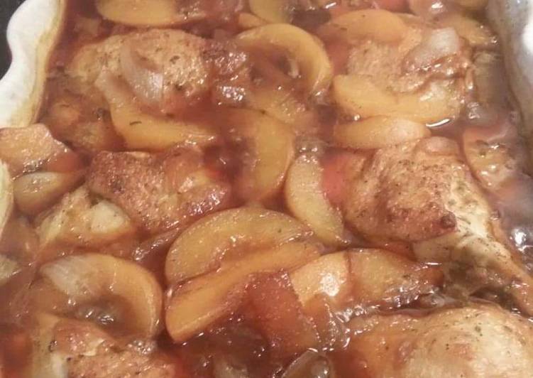 Easiest Way to Make Award-winning Whiskey Peach Chicken