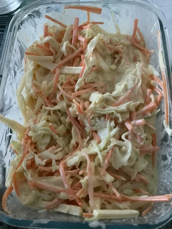 Pasos sencillos para Hacer Coleslaw o ensalada americana  que Muy delicioso