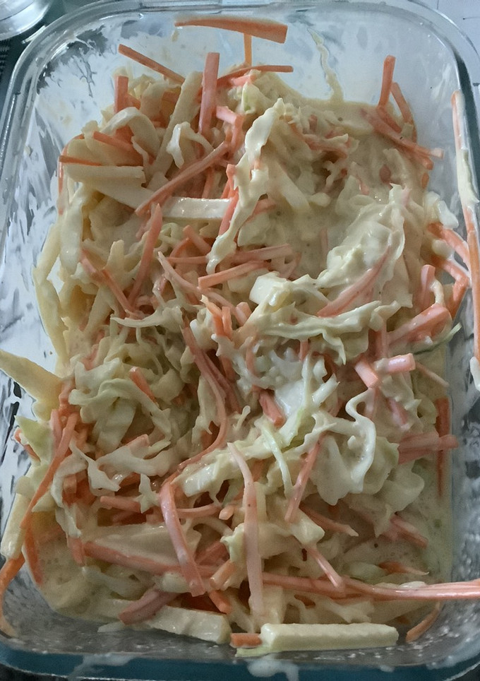 Una foto de Coleslaw o ensalada americana