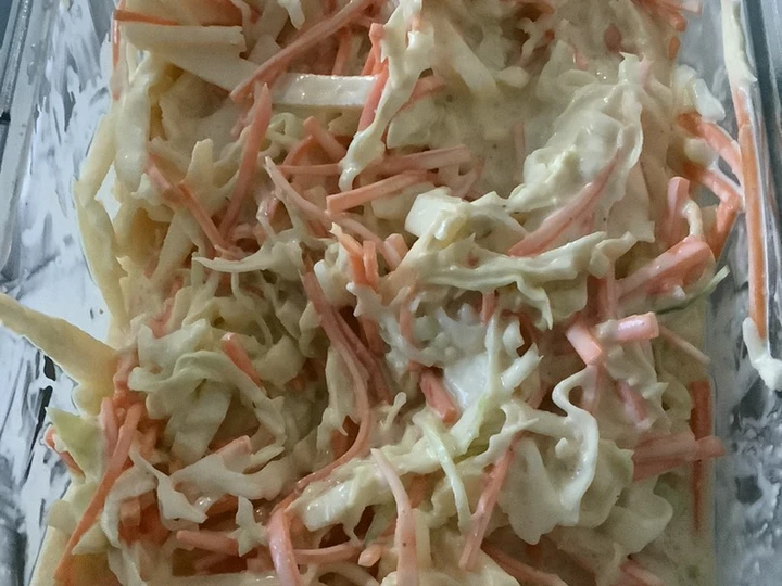Pasos sencillos para Hacer Coleslaw o ensalada americana  que Muy delicioso