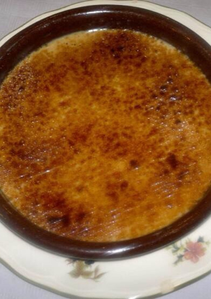 Una foto de Crème Brûlée de Foie