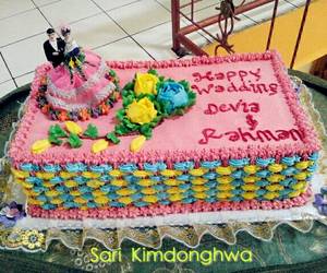 Caranya Membuat Cake pengantin lapis malang Yummy Mantul