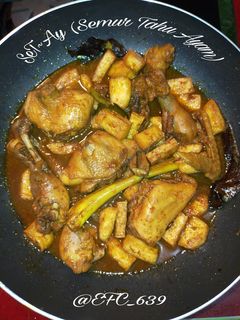 Foto resep Semur Tahu Ayam