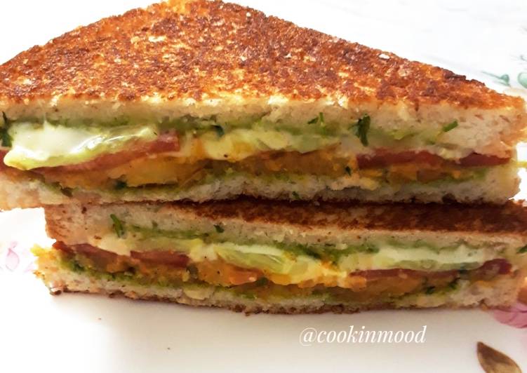 Simple Way to Prepare Award-winning Bombay grill sandwich