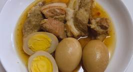 Hình ảnh món Thịt kho trứng (thịt kho nước dừa)