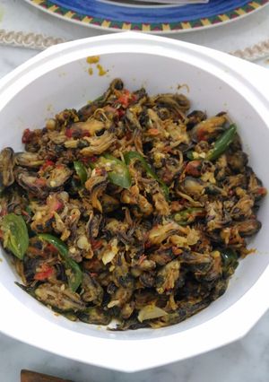 Foto resep Tumis kerang hijau