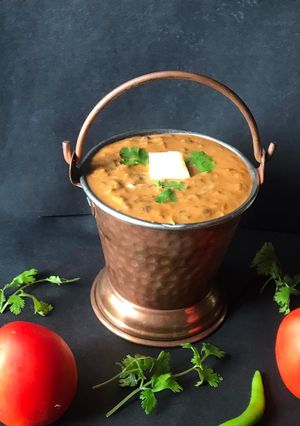 A picture of Dal Makhni.