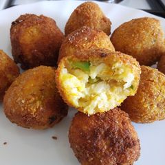 Rice Potato Balls#SpecialEasterContest A picture of Rice Potato Balls#SpecialEasterContest.