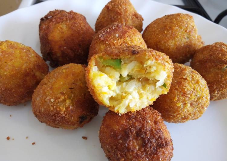 Recipe of Ultimate Rice Potato Balls#SpecialEasterContest