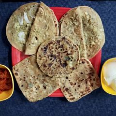 A picture of Punjabi Potato Porato Varities.