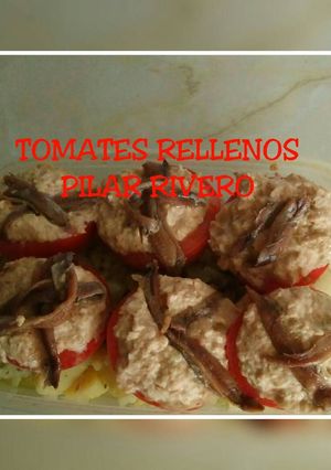 Foto principal de Tomates rellenos de foie, queso y anchoas