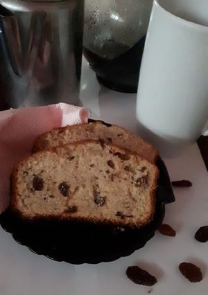 A picture of Cinnamon-sultana Tea Cake.